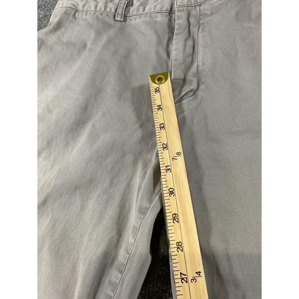 Vineyard Vines Club Pants Mens 36x34 Khaki Gray Chino Classic Fit Preppy Casual